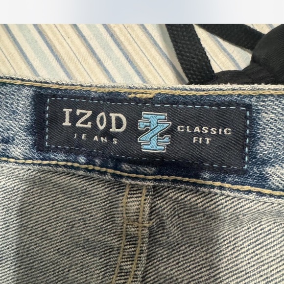 Izod Men's Straight Blue Jeans - Picture 6 of 6
